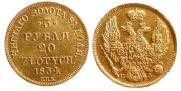 3 roubles - 20 złotych 1834 year