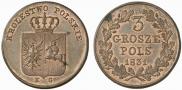 3 grosze 1831 year
