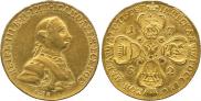 10 roubles 1762 year