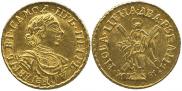 2 roubles 1718 year