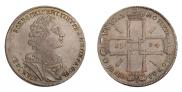 1 rouble 1724 year