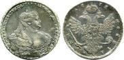1 rouble 1737 year