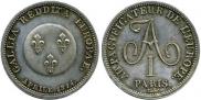 5 franks 1814 year