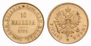 10 markkaa 1879 year