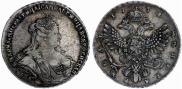 1 рубль 1738 года