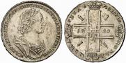 1 рубль 1724 года