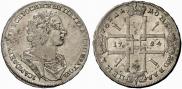 1 рубль 1724 года
