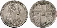 1 рубль 1724 года