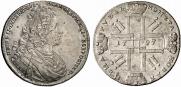 1 rouble 1727 year