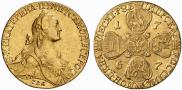 10 roubles 1767 year