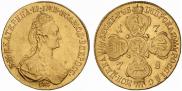 10 roubles 1778 year