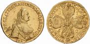 5 roubles 1762 year