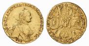 5 roubles 1765 year