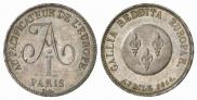 5 franks 1814 year