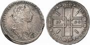 1 rouble 1724 year