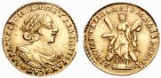 2 рубля 1723 года
