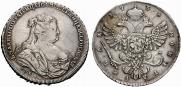 1 рубль 1738 года