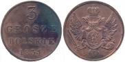 3 grosze 1834 year