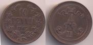 10 pennia 1867 year