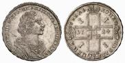 1 rouble 1724 year