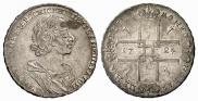 1 rouble 1724 year
