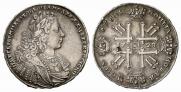 1 рубль 1728 года
