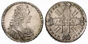 1 рубль 1729 года