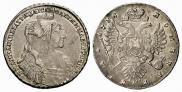 1 рубль 1735 года