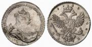 1 рубль 1738 года
