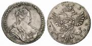 1 рубль 1738 года