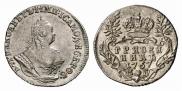 Grivennik 1757 year