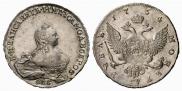 1 rouble 1754 year