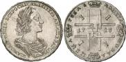 1 rouble 1723 year