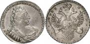 1 rouble 1733 year
