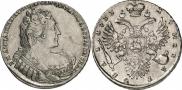 1 рубль 1733 года