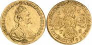 10 roubles 1778 year