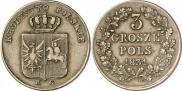 3 grosze 1831 year