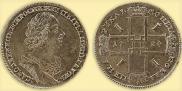 1 rouble 1724 year