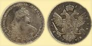 1 рубль 1737 года