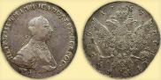 1 рубль 1762 года