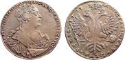 1 rouble 1727 year