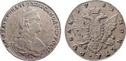 1 rouble 1782 year