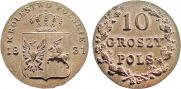 10 groszy 1831 year