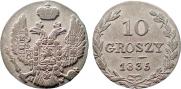 10 groszy 1835 year