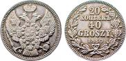 20 kopecks - 40 groszy 1850 year
