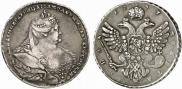 1 рубль 1737 года