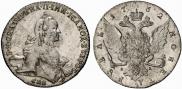 1 рубль 1762 года