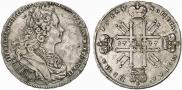 1 rouble 1727 year