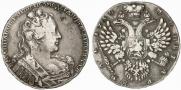 1 рубль 1730 года