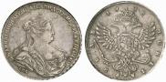 1 rouble 1738 year